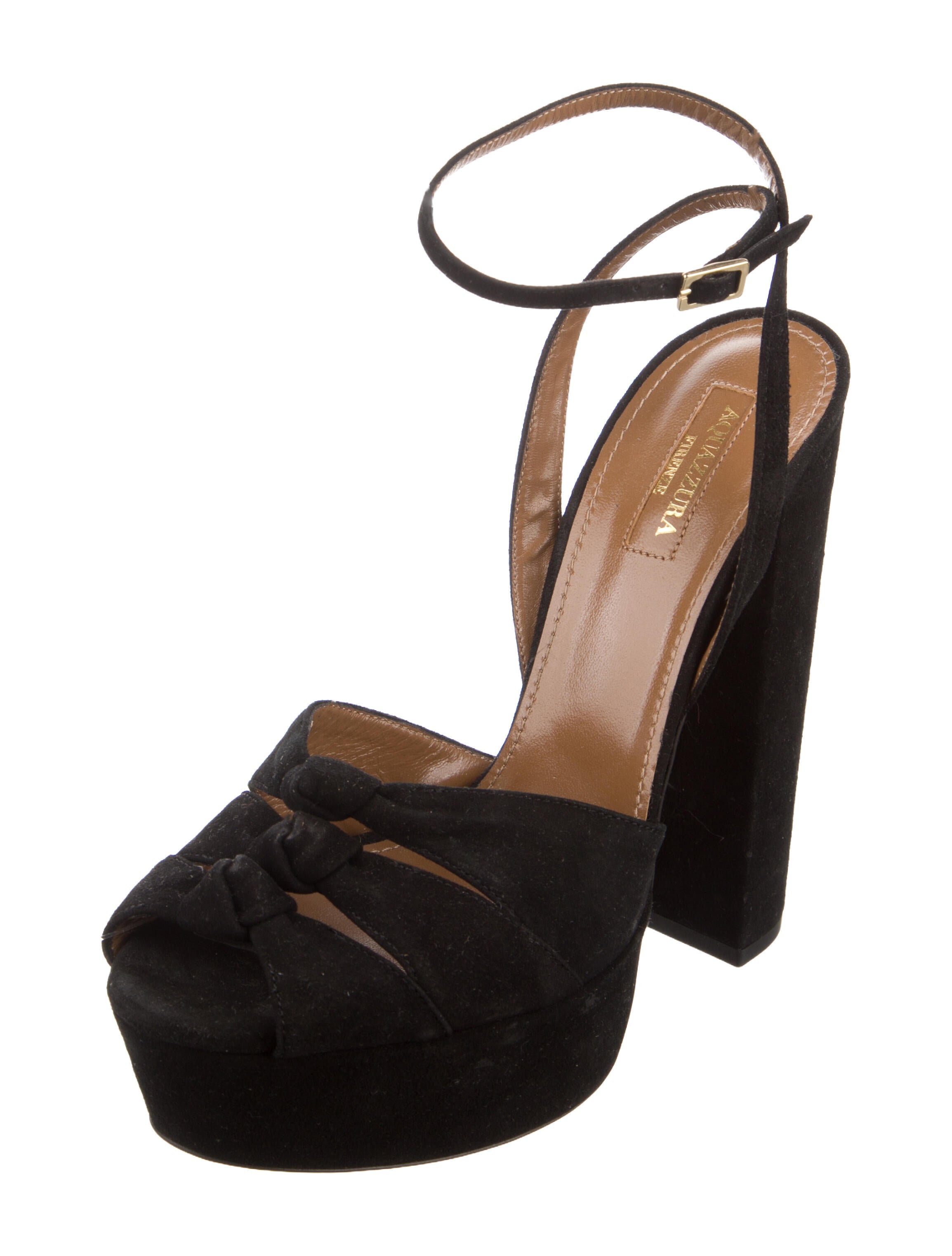 Aquazzura Velvet Slingback Pumps