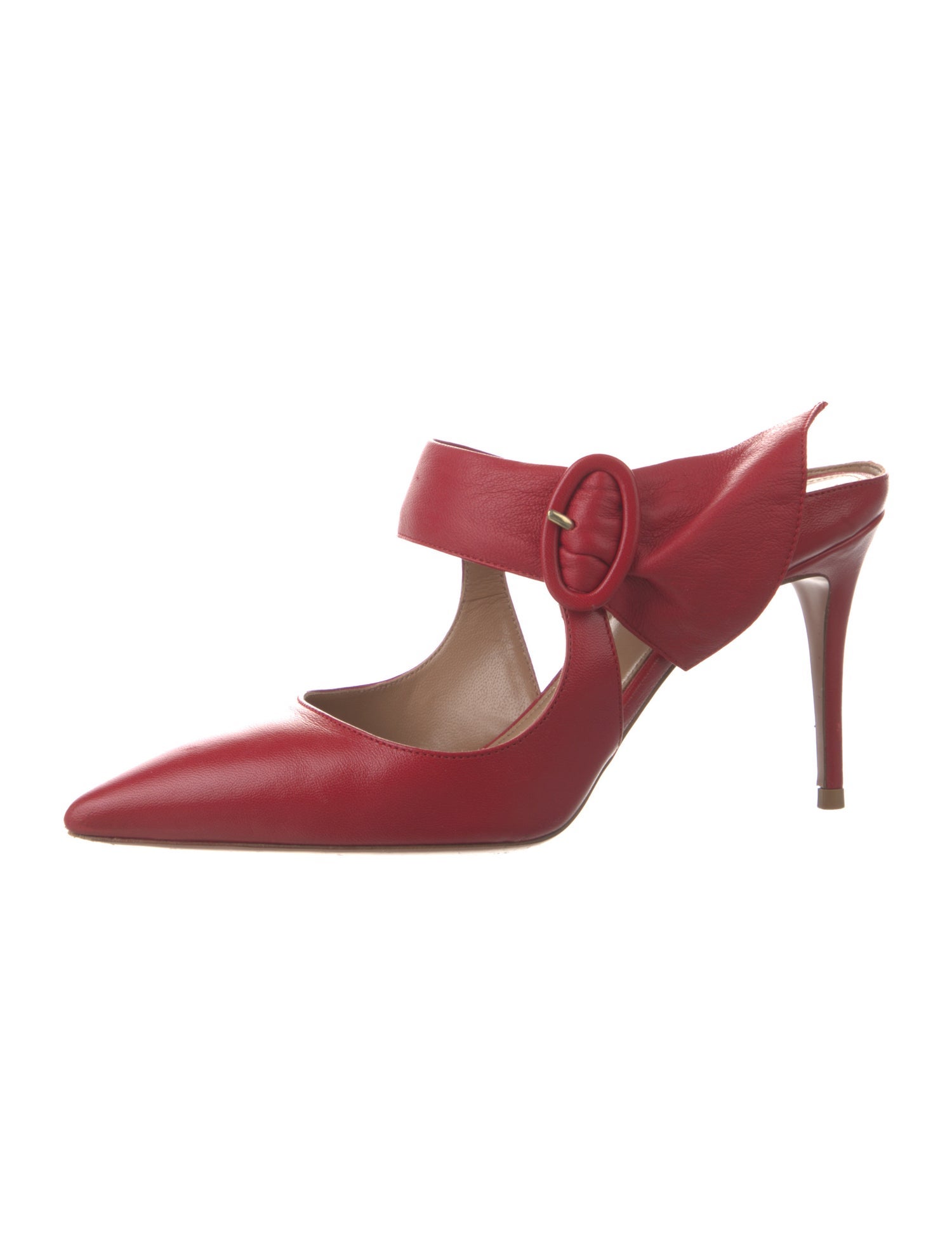 Aquazzura Leather Slingback Pumps