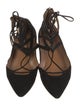 Aquazzura Suede Flats