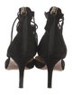 Aquazzura Suede T-Strap Pumps