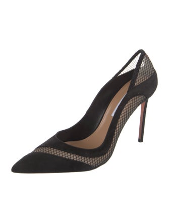 Aquazzura Mesh Pumps