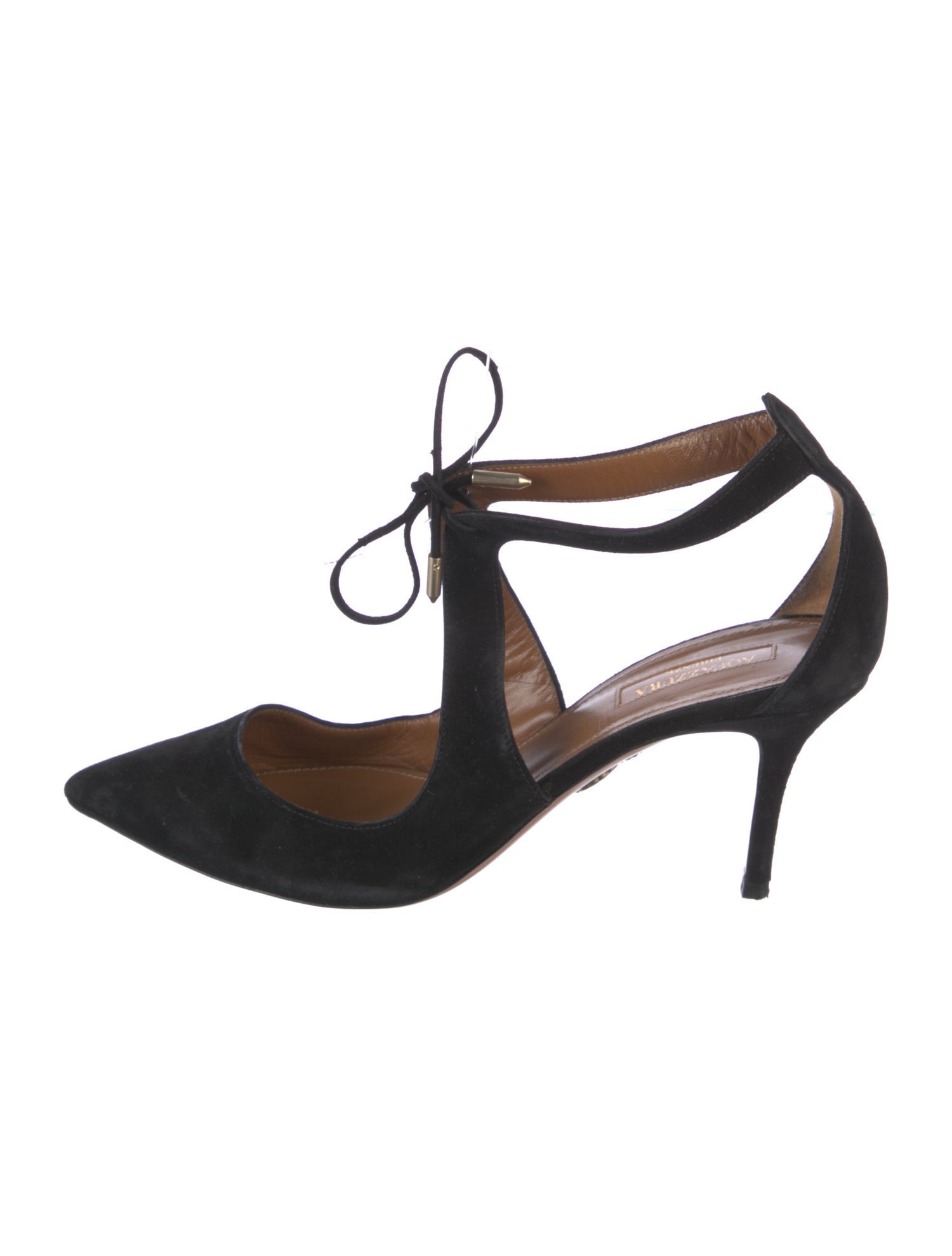 Aquazzura Suede Pumps