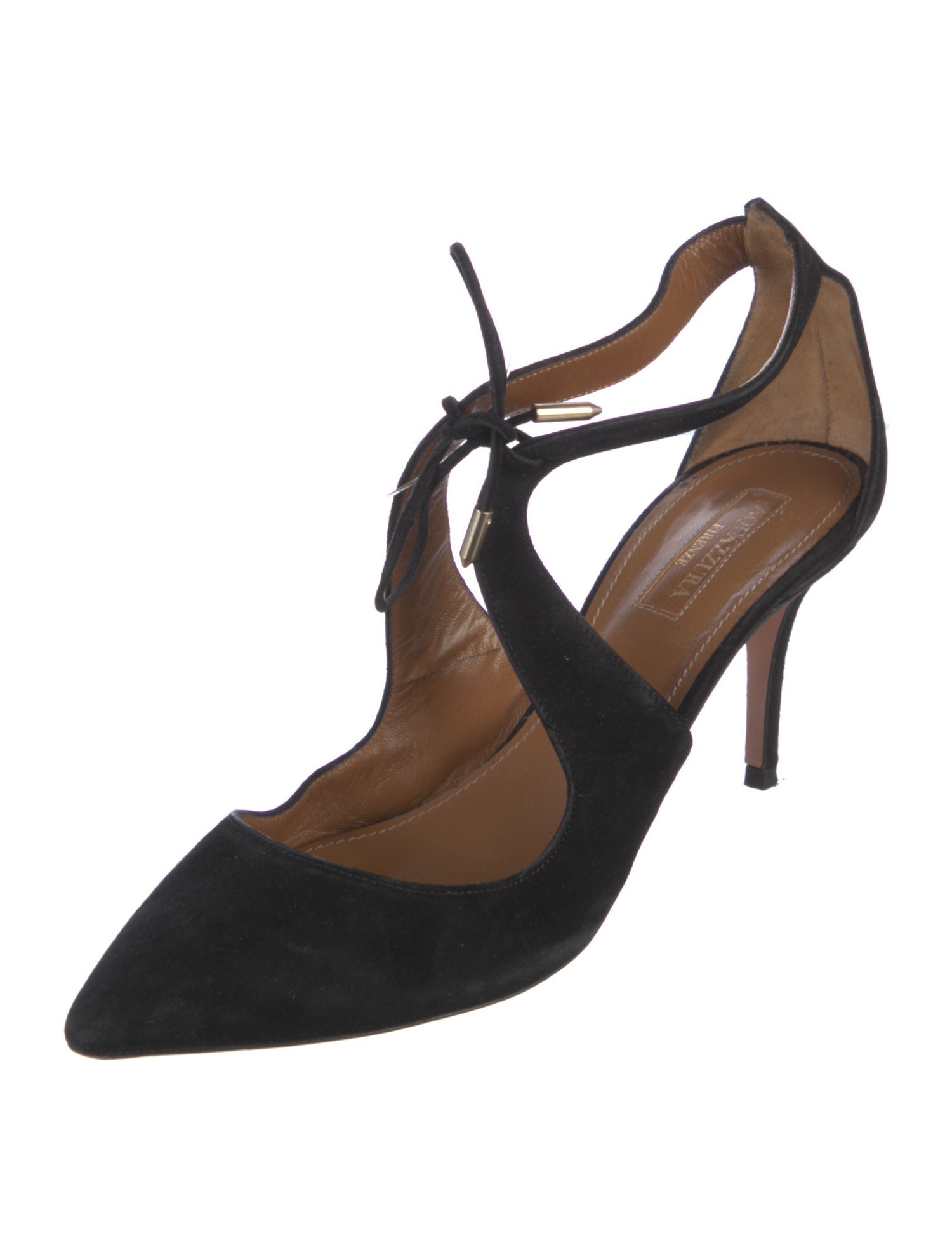 Aquazzura Suede Pumps