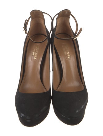Aquazzura Suede Pumps
