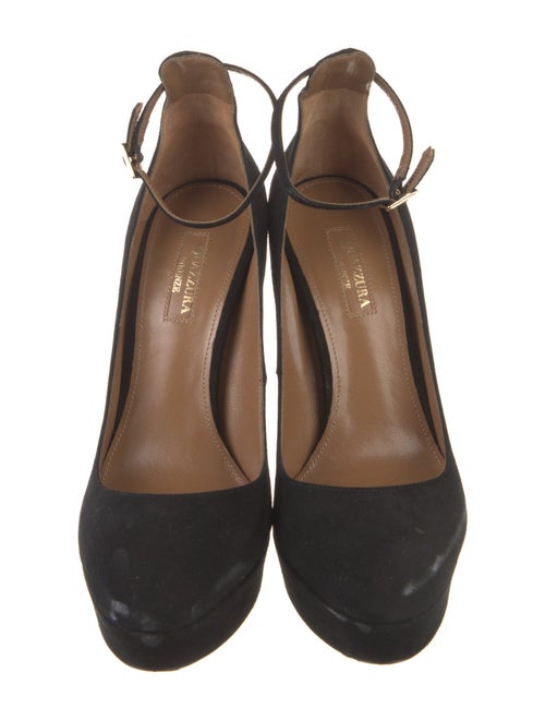 Aquazzura Suede Pumps