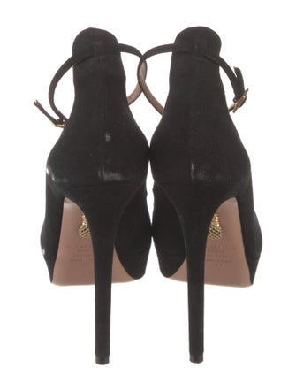Aquazzura Suede Pumps