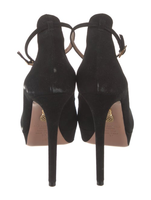 Aquazzura Suede Pumps
