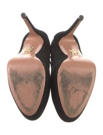 Aquazzura Suede Pumps