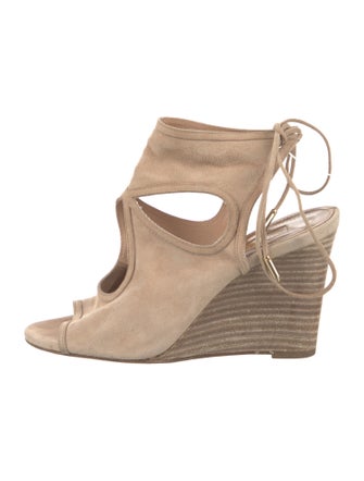 Aquazzura Suede Espadrilles