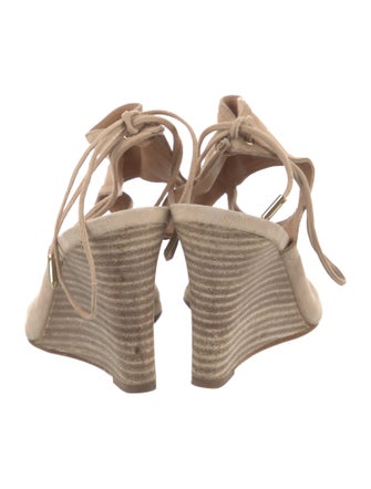 Aquazzura Suede Espadrilles