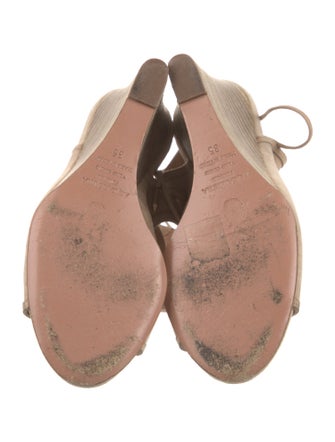 Aquazzura Suede Espadrilles