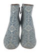 Aquazzura Denim Printed Boots