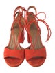 Aquazzura Suede Sandals