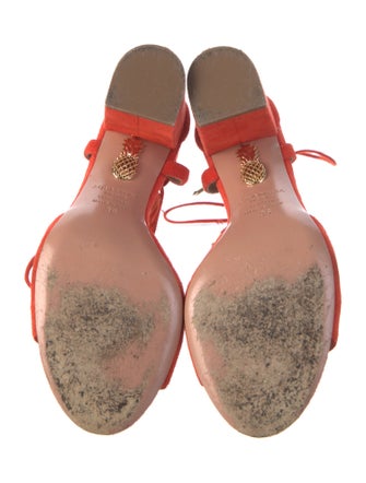 Aquazzura Suede Sandals