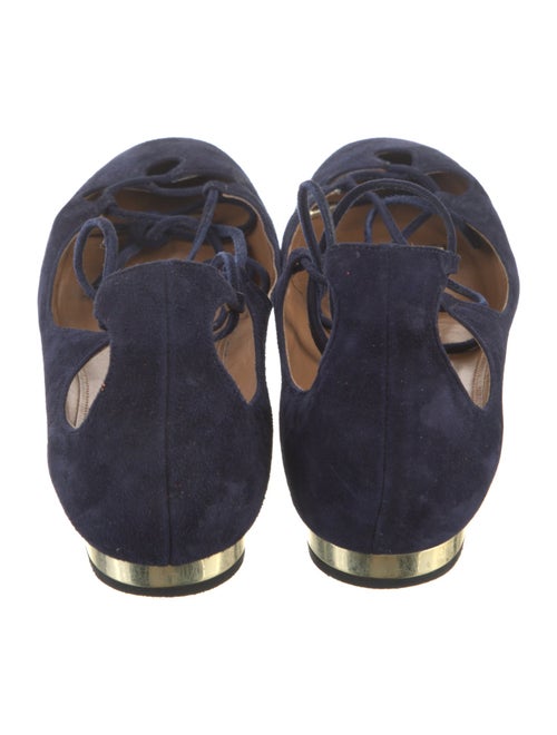 Aquazzura Suede Flats