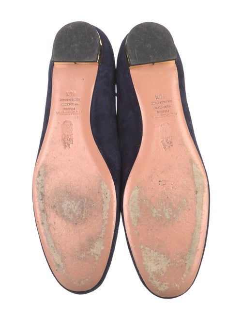 Aquazzura Suede Flats
