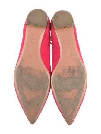 Aquazzura Suede Flats