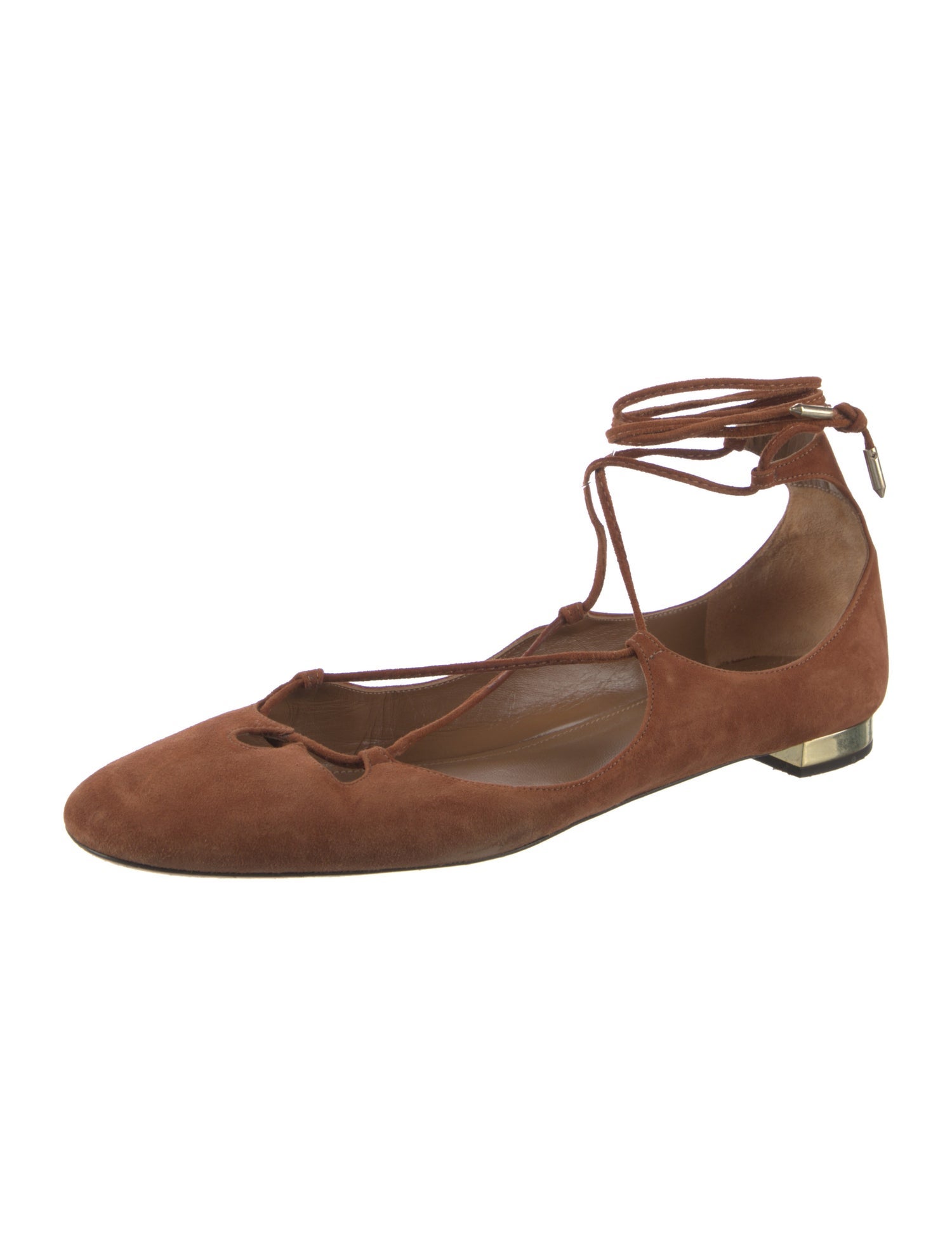 Aquazzura Suede Flats