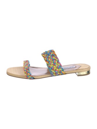 Aquazzura Printed Slides