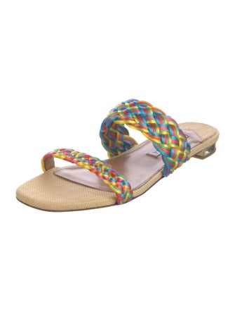Aquazzura Printed Slides
