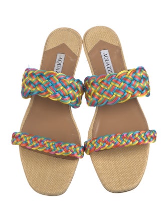 Aquazzura Printed Slides
