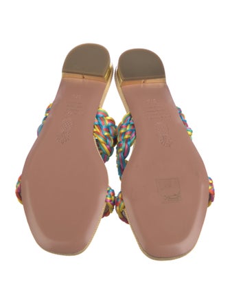 Aquazzura Printed Slides