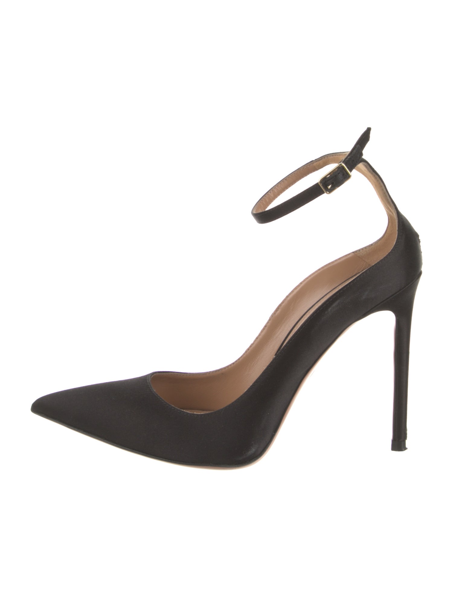 Aquazzura Suede Bow Accents Pumps