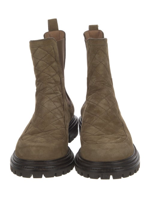Aquazzura Suede Chelsea Boots