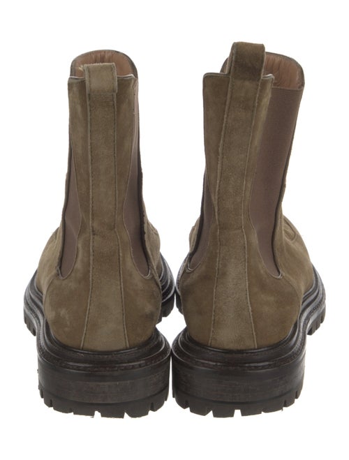 Aquazzura Suede Chelsea Boots