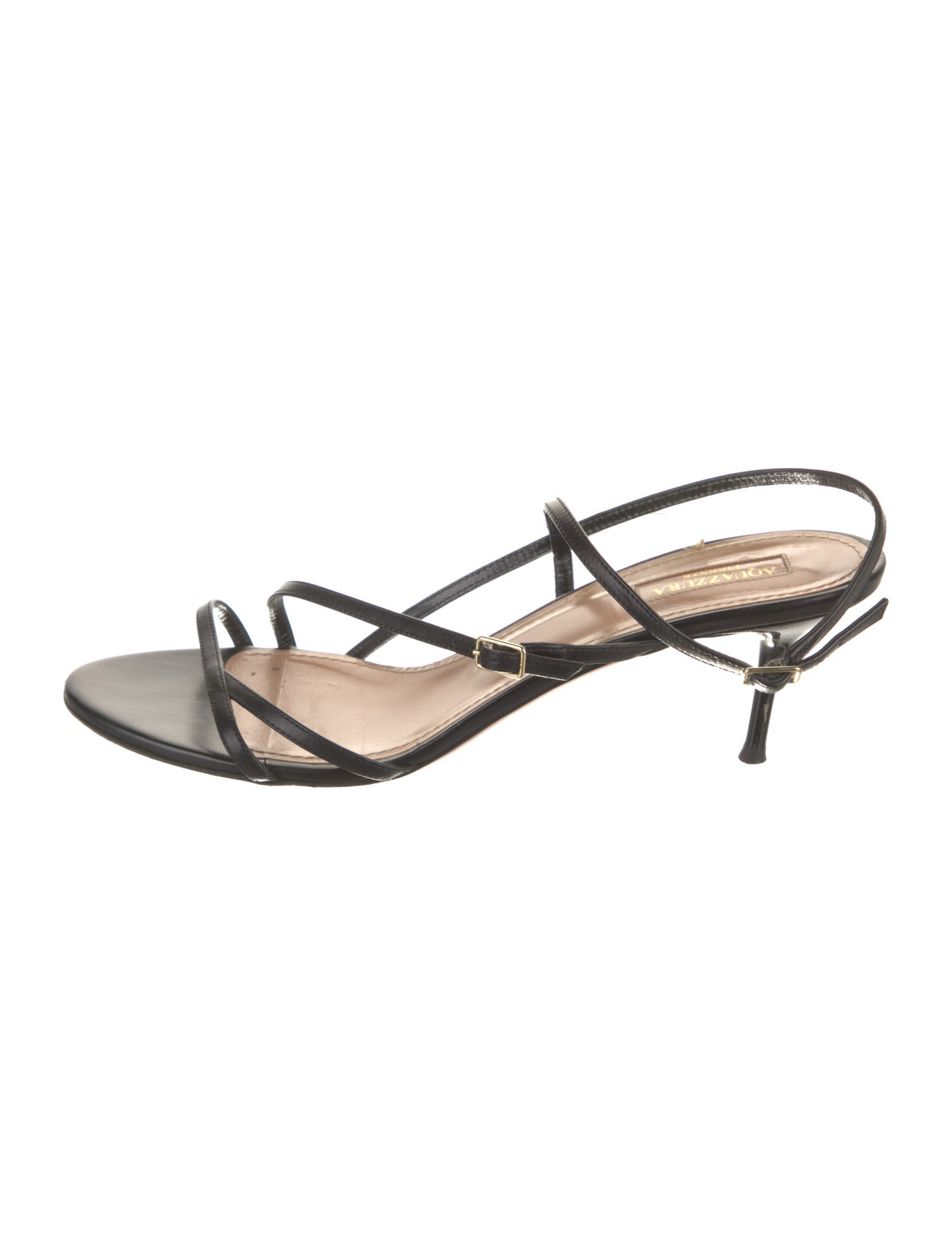 Aquazzura Leather Slingback Sandals