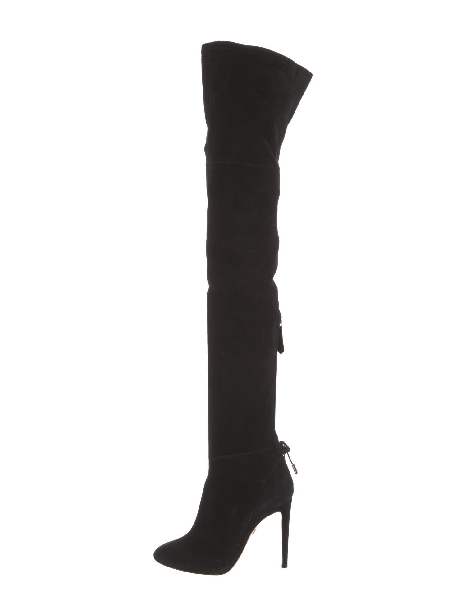 Aquazzura Suede Sock Boots
