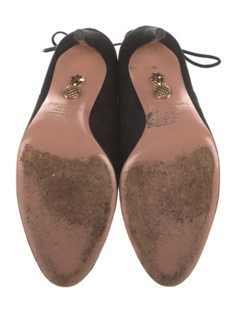 Aquazzura Suede Sock Boots