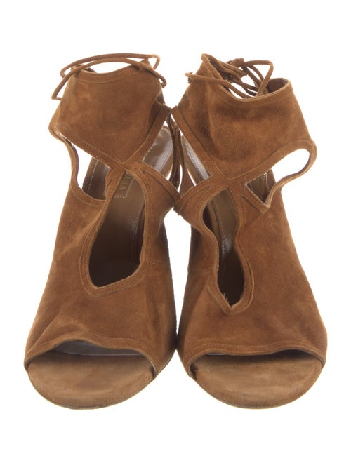 Aquazzura Suede Espadrilles