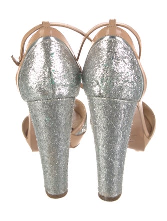 Aquazzura Glitter D'Orsay Pumps