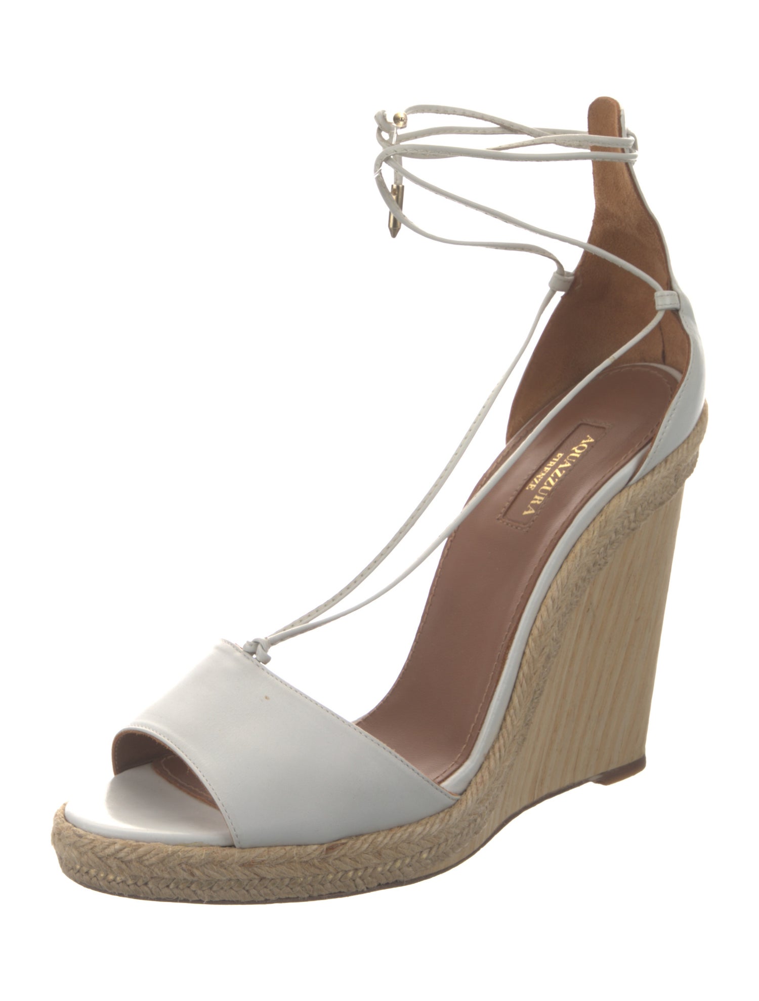 Aquazzura Leather Espadrilles