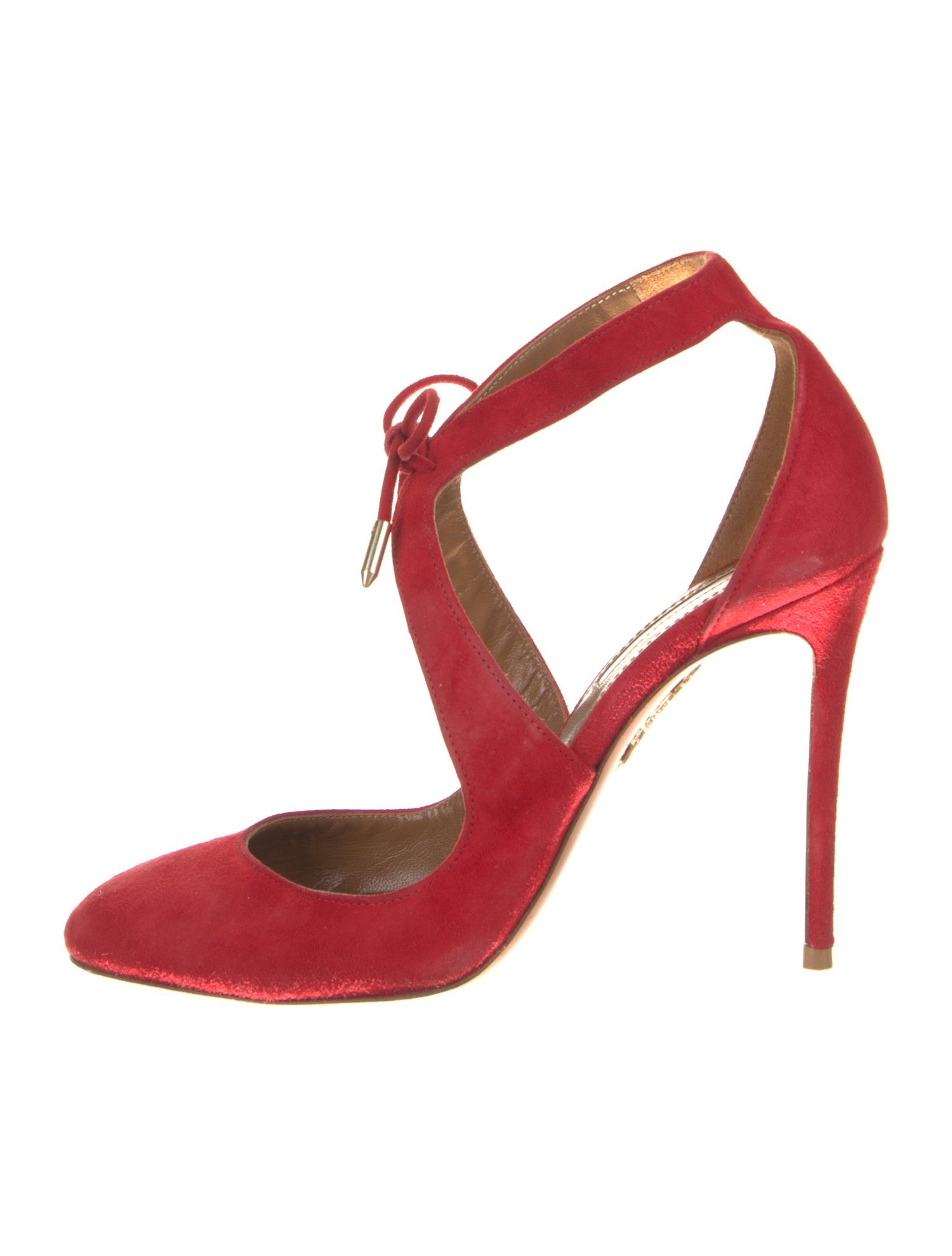 Aquazzura Suede Pumps