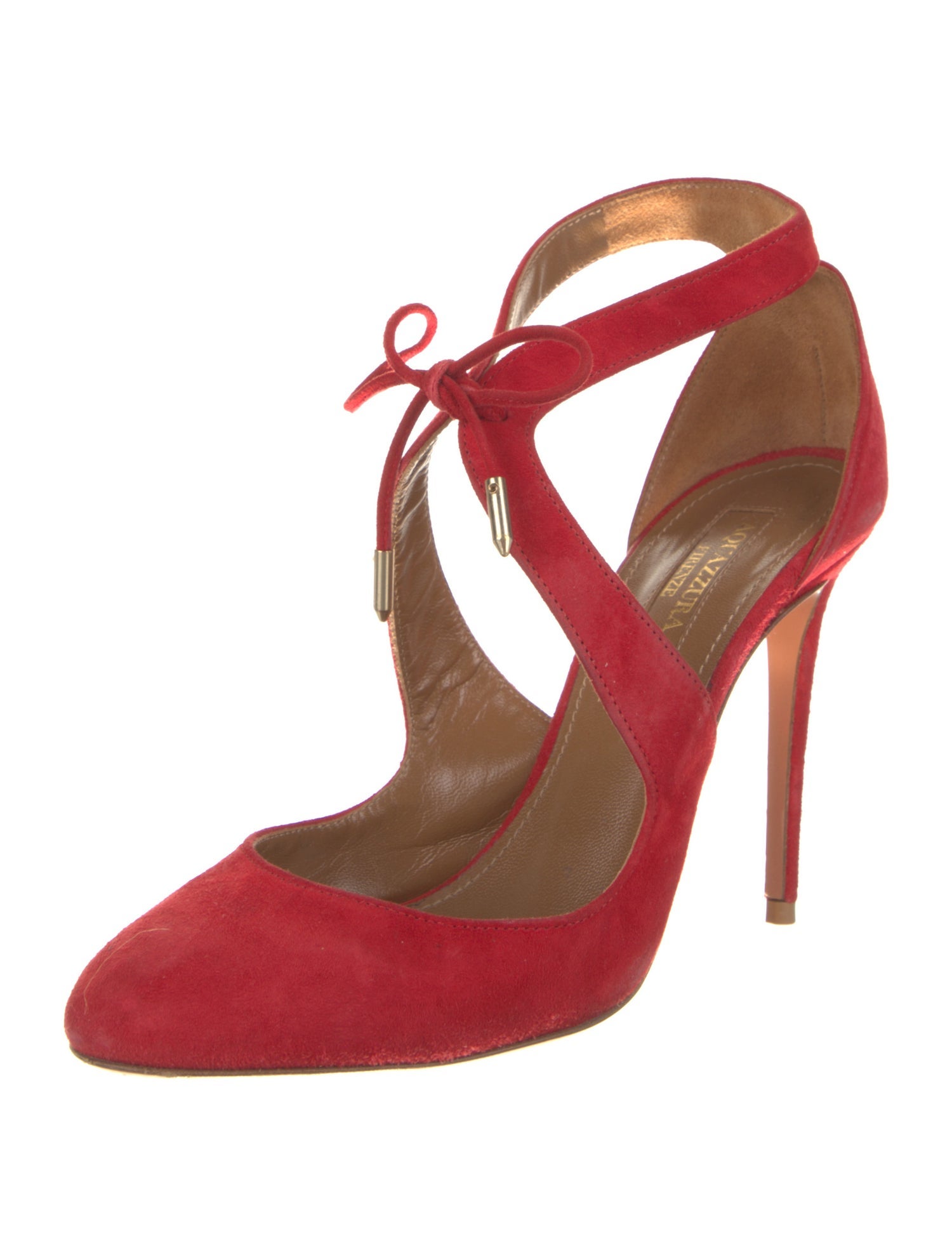 Aquazzura Suede Pumps