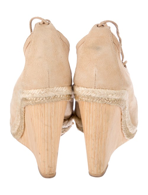 Aquazzura Suede Cutout Accent Espadrilles