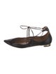 Aquazzura Leather Flats