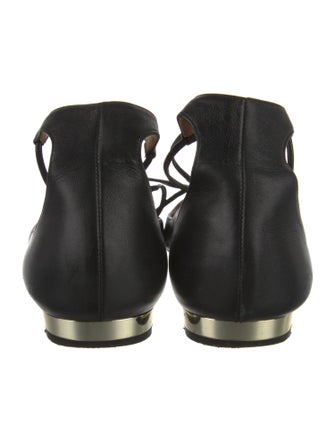 Aquazzura Leather Flats