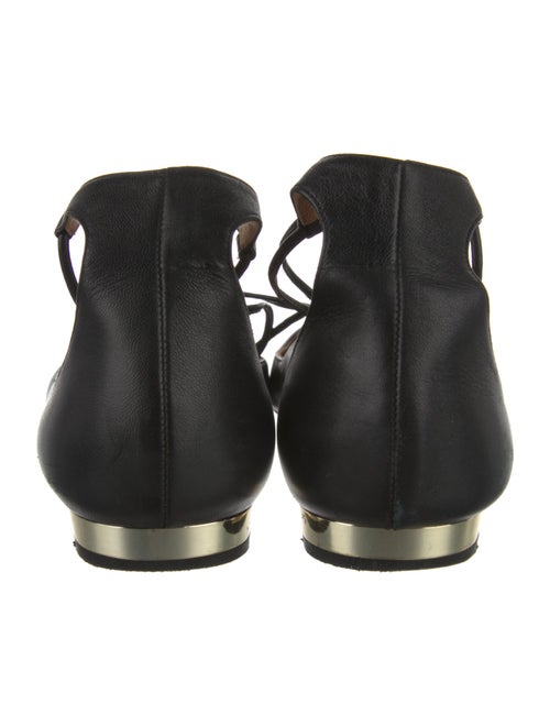 Aquazzura Leather Flats