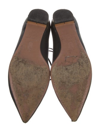 Aquazzura Leather Flats