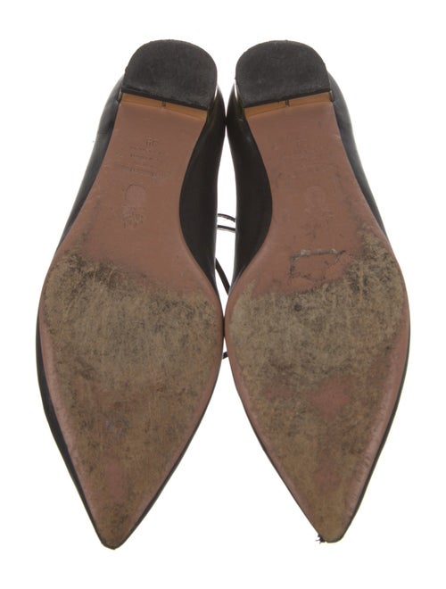 Aquazzura Leather Flats