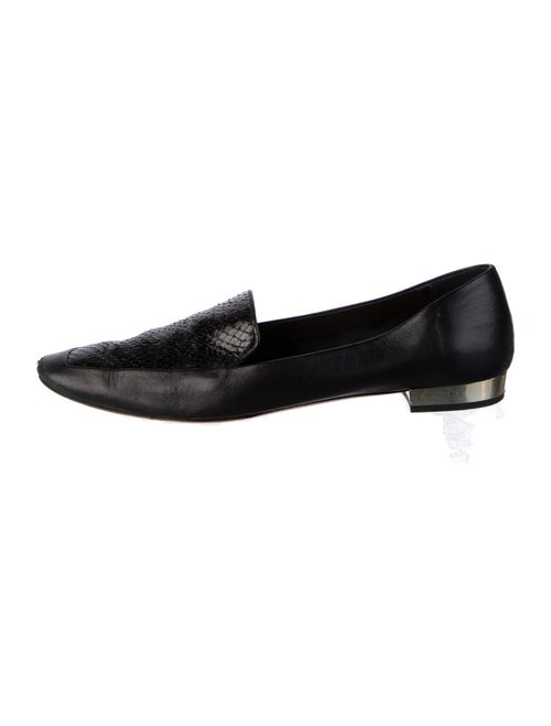 Aquazzura Leather Loafers