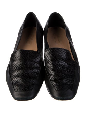Aquazzura Leather Loafers