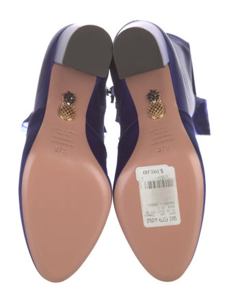 Aquazzura Satin Sock Boots