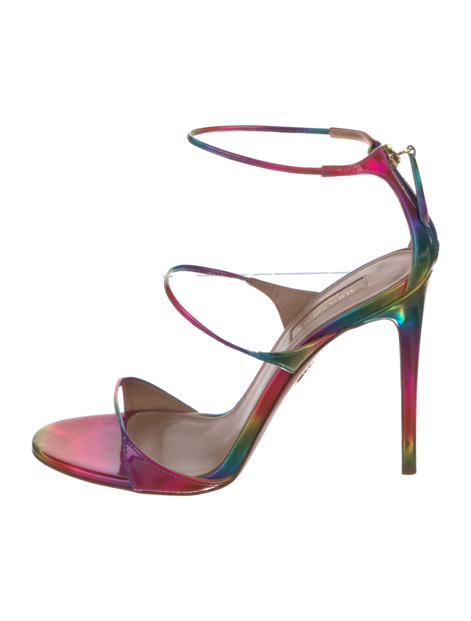 Aquazzura Patent Leather Sandals