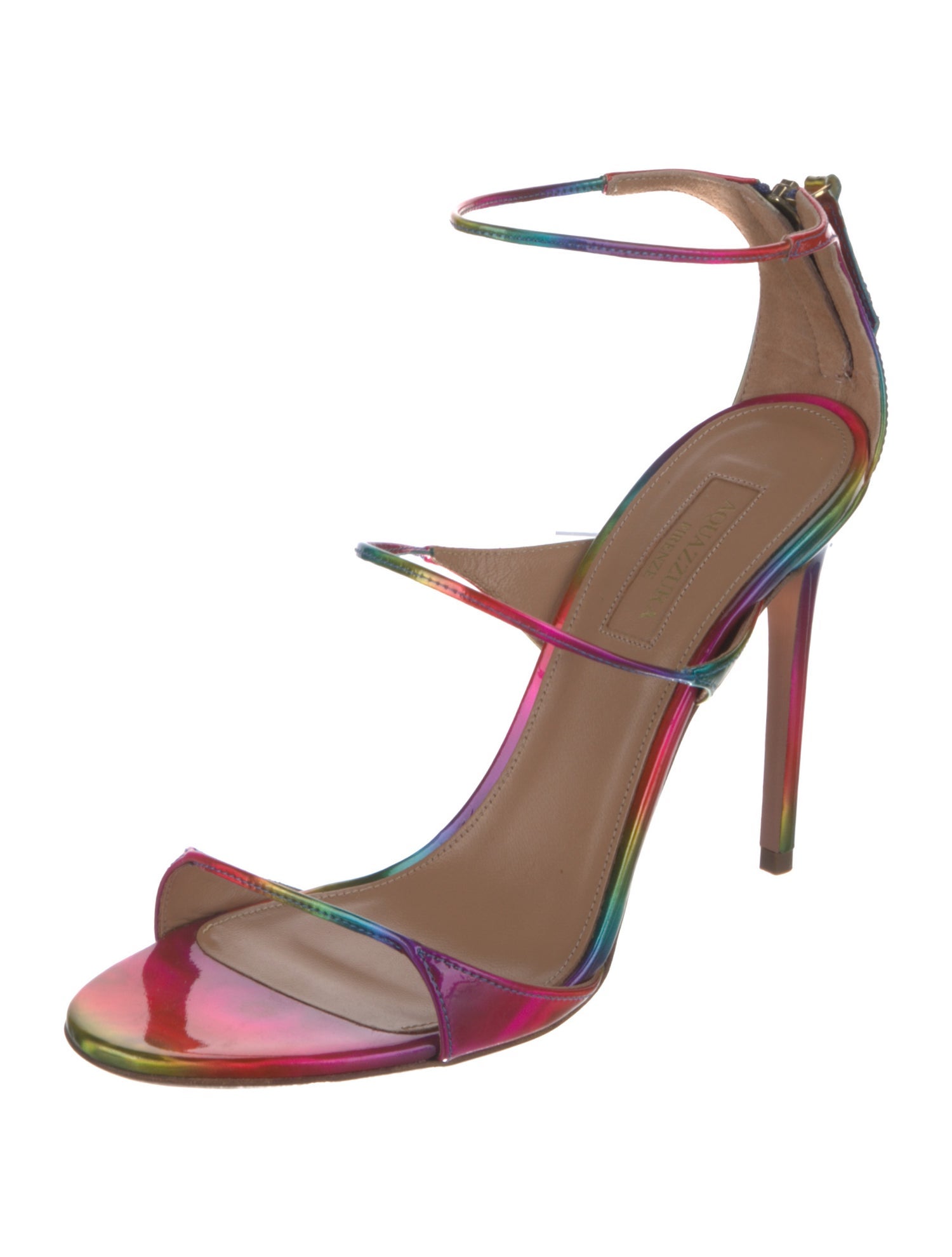 Aquazzura Patent Leather Sandals