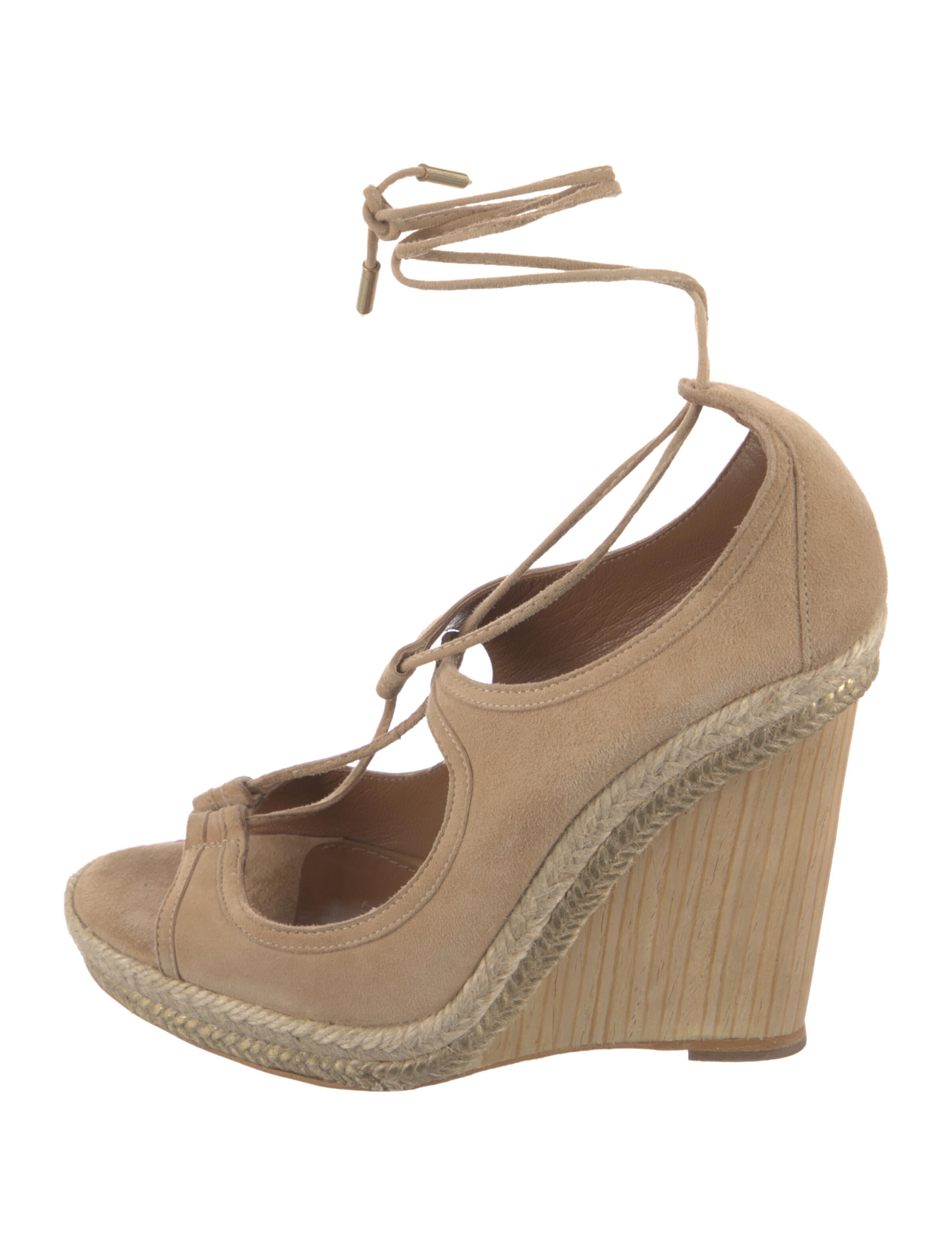 Aquazzura Suede Espadrilles