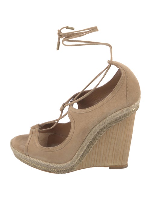 Aquazzura Suede Espadrilles